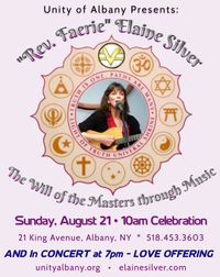 "The Will of the Masters" Music-inspired lesson by "Rev. Faerie" Elaine Silver