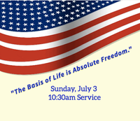 "Absolute Freedom." Music-inspired Lesson by "Rev. Faerie" Elaine Silver for Independence Day