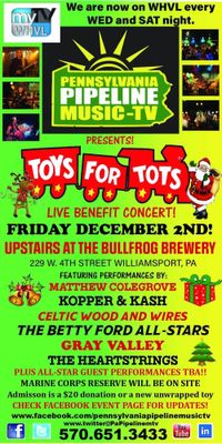 Toys For Tots  presented by Pennsylvania Pipeline TV