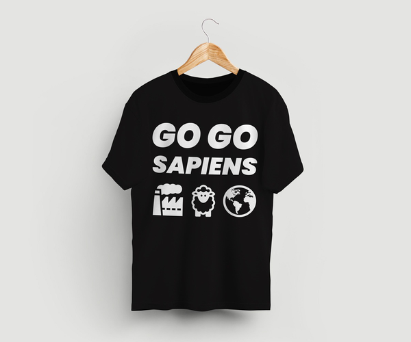 Go Go Sapiens Tee (Factory/Sheep/Earth)