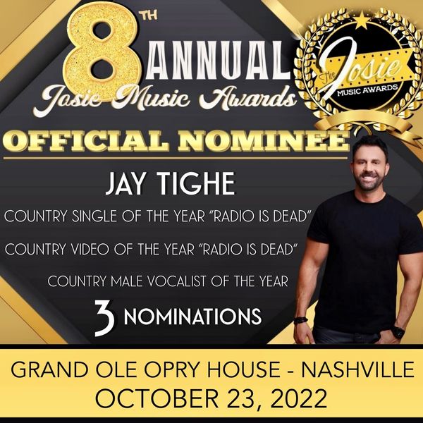 3 NOMINATIONS FOR JAY!