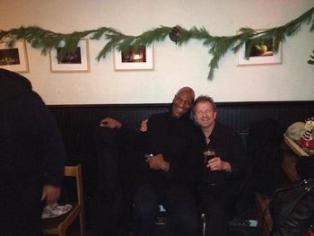 Dave and Brian after the 12/13 show at Greenwich Village Bistro NYC
