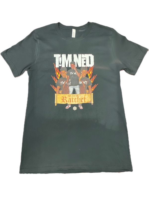 Tim Ned TAOR Scroll T-Shirt (Black)