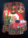 Fat Pimp Red Car Graphic T-Shirt (Black)