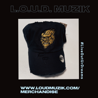 L.O.U.D. LION Dad Hat (Black)