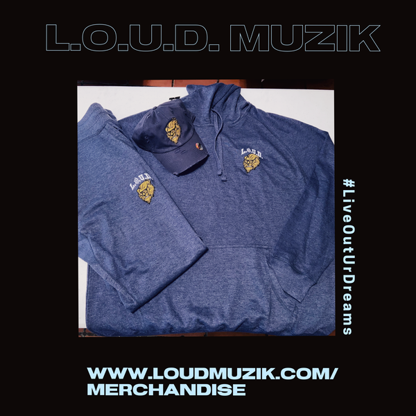 L.O.U.D. LION Sweatsuit (Blue)