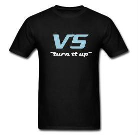 V5 merchandise now available! Click on the shirt to view the V5 Store!