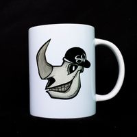 Stillwell Rhino Skull Coffee Cup