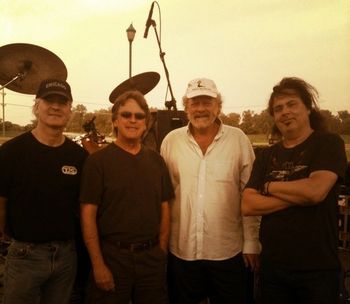 The Grass Roots (at sound check) in Robinsonville, MS - Sept 15, 2012
