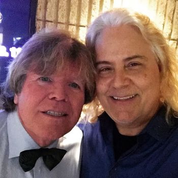 Peter Noone (Herman's Hermits) and me back stage at the Star Plaza (Merrillville, IN) 1/21/17

