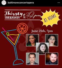 Thirsty Thursdays at the Opera (at Home)! Feat. Makeda Hampton, soprano