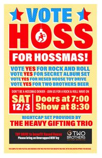 The Heavy Lifting Trio HOSSmas night cap set! @ Two Brothers Roundhouse - Aurora, IL