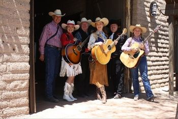 With friends at the Old Tucson Studios 2012.
