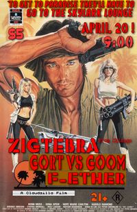 Zigtebra with Gort vs Goom and f-ether at the Skylark!
