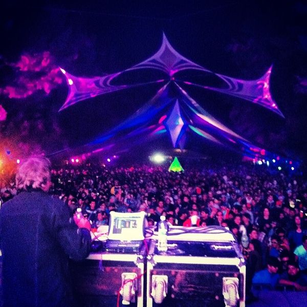 Dark Nebula at Metagenesis Festival, Mexico
