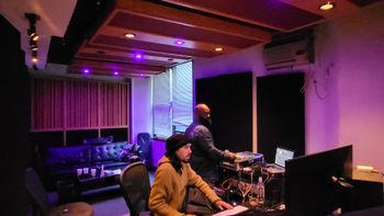 Producer/Engineer, JugoJ and DJ Fanatic, working on post production for Sim Streeter!
