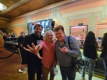 Fernando Perdomo, Ken Sharp and me at the Wiltern in L.A - May 2022

