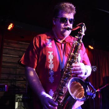 Playing sax with The Hard Cuts Band - DiPiazza's in Long Beach - 2015
