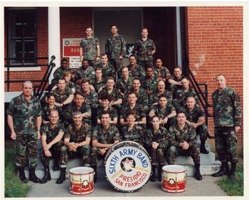 6th Army Band - Presidio of San Francisco - 1995
