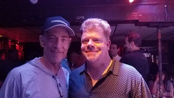 The great actor J.K. Simmons and me in Los Angeles
