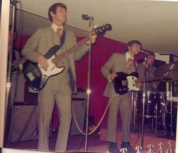On stage at the Bayshores Cafe, Somers Point NJ 1968
