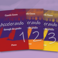 Gareth Green: Accelerando through the grades 1-3 - Piano