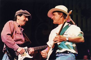 Jack Pearson & Dickey Betts. Photo by Warren Linhart. Used By Permission.

