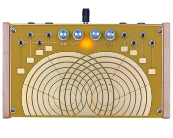 Landscape Stereo Field Modular touch plate feedback atonal Synth
