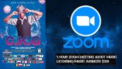 1 Hour Zoom Consultation about Music Licensing/Music Industry