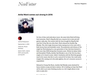 Anita Ward - "Another Bad Mistake" 
Neufutur Magazine