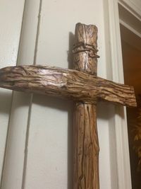 driftwood cross