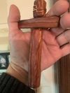 Cedar driftwood cross