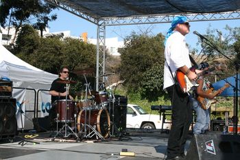 Burnsville Band at Oceanside Harbor Days Festival, 2008.
