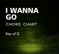 I Wanna Go - Chord Chart