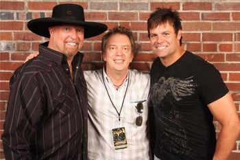 Montgomery Gentry and Me. Man those dudes are big guys!
