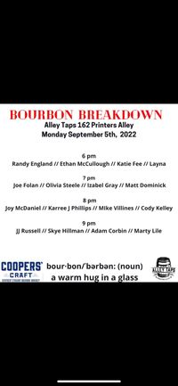 Bourbon Breakdown
