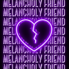 Melancholy Friend Vinyl Sticker 