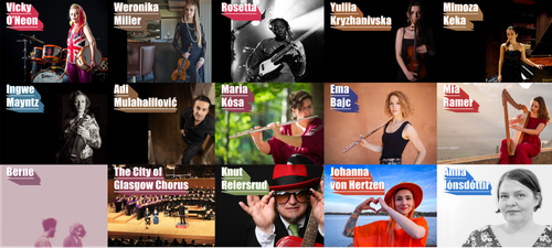 The Europe for Ukraine band currently features musicians from 14 countries.