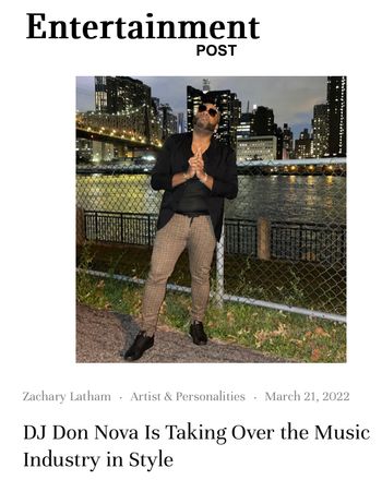 Entertainment Post - DJ Don Nova
