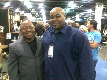 Paul and Fitz at the 2011 NAMM Show
