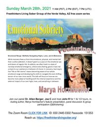 Emotional Sobriety featuring Marya Hornbacher, author of Waiting: A Nonbeliever's Higher Power and more