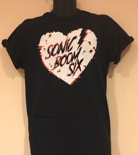 Black Cardiac Address Heart T-Shirt - NEW!