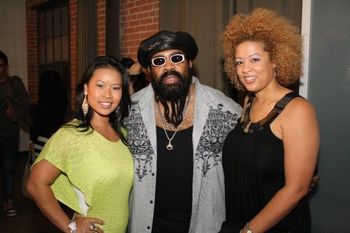 Me, Sir Earl and Carla at the Vanity Beauty Expo & Hair Show!! Day 2 of Urban Fashion Show Week!
