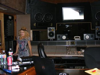 Such a cool recording studio..Serenity in Hollywood :)
