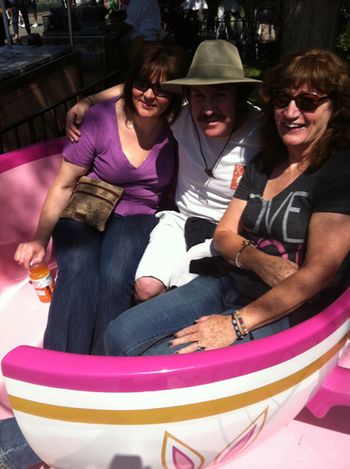 Lori & Vicky take Xander for a spin
