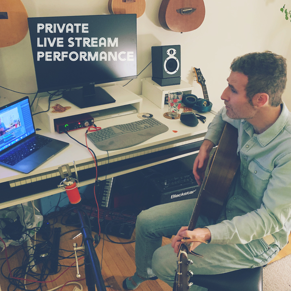 $250+ Private live stream performance