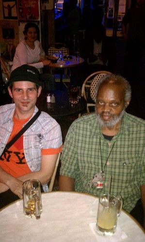 Henry Grimes came to check one of my band!!! 2012
