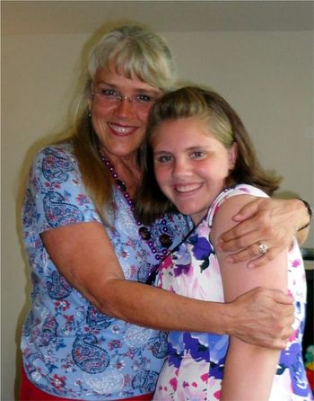 Marsha with Beautiful granddaughter Bri
