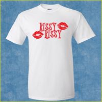 KISSY KISSY TEE (Black/White)