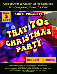 ADNYI: That 70s Christmas Party